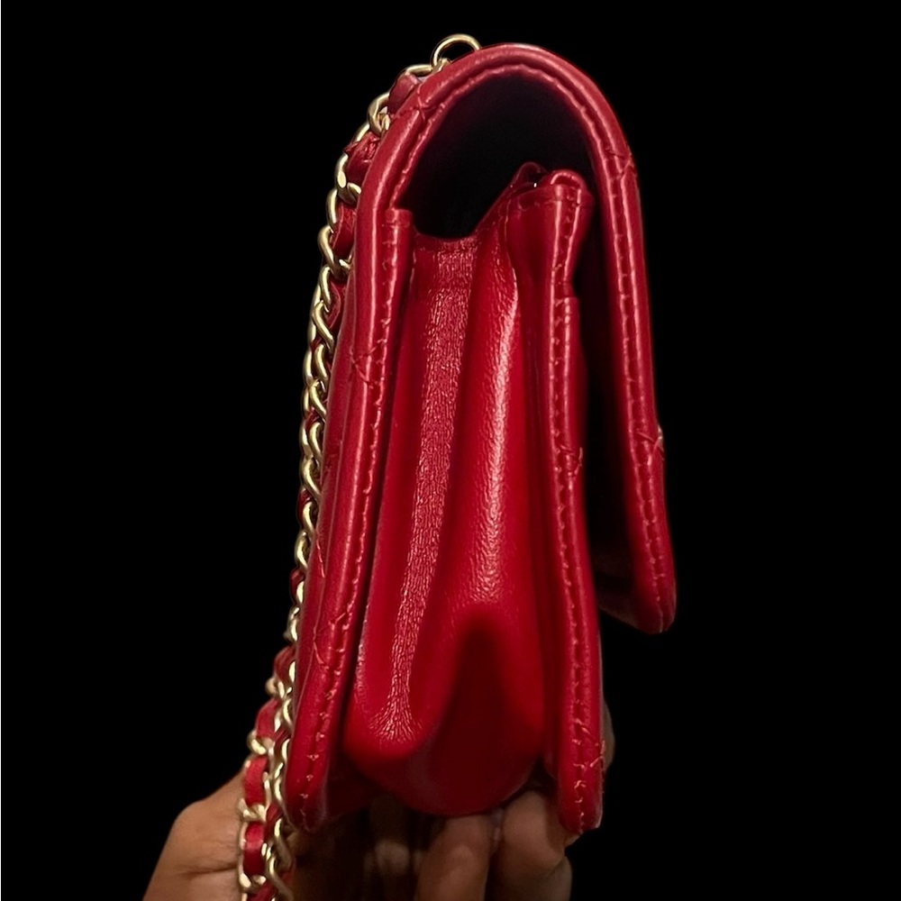 CHANEL Mini Square Twist your Buttons Flap Shoulder/Crossbody Bag - Picture 9 of 16